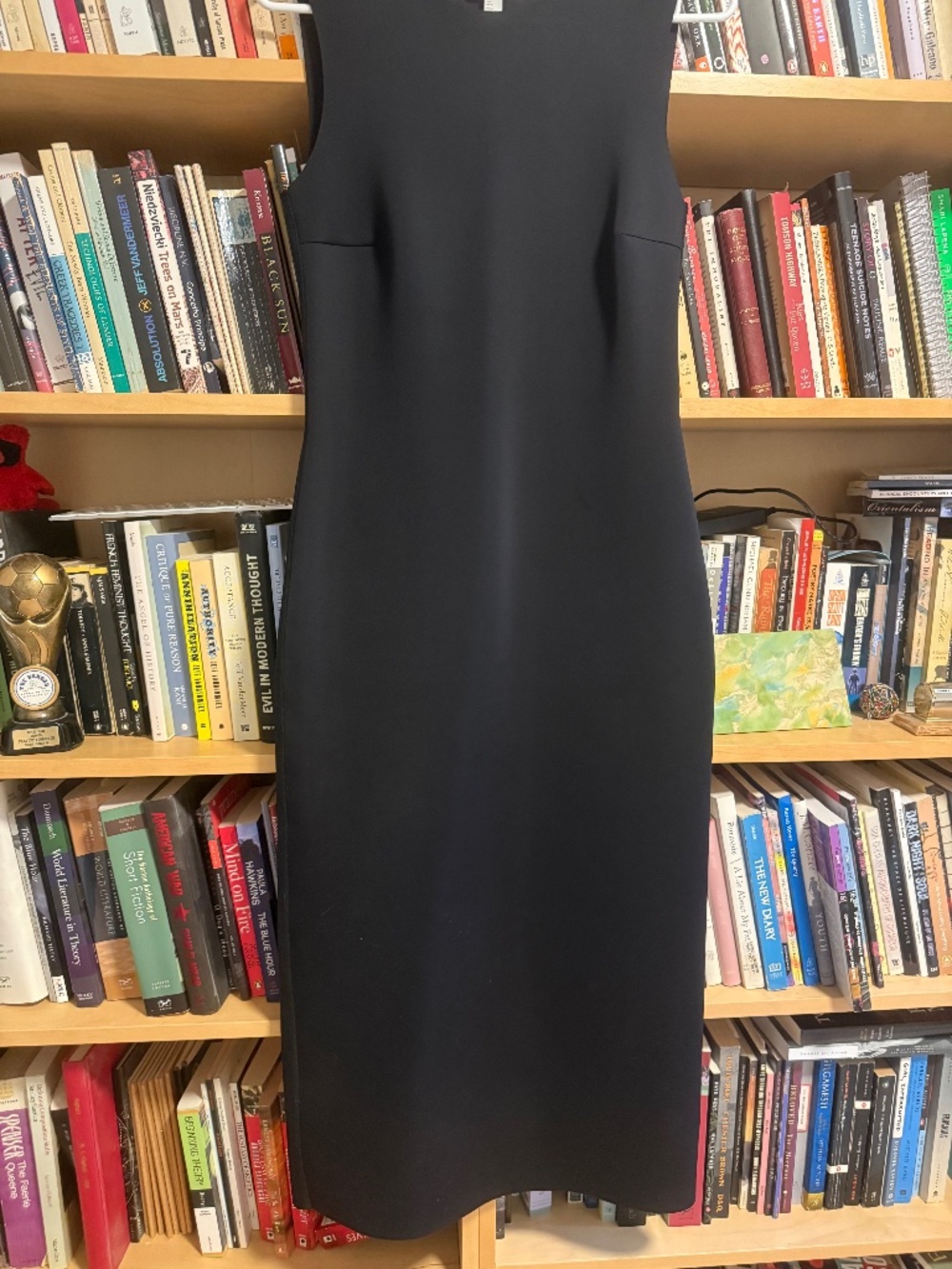 COS Scuba fitted maxi dress